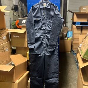 Dickies Twill Coverall in Dark Blue